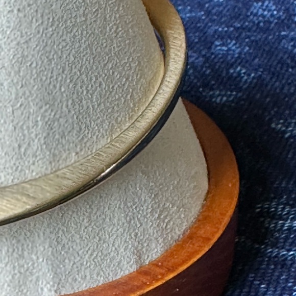 Brushed Gold Bangle - Picture 2 of 2